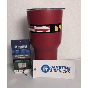 Gametime Sidekicks Stainless Steel Power Coat Tumbler 30oz Maryland Terrapins...